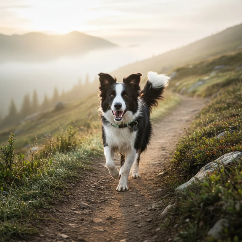 Ruffwear Hi & Light Collar – Ultraleichtes, reflektierendes Hundehalsband für aktive Abenteurer und sportliche Vierbeiner