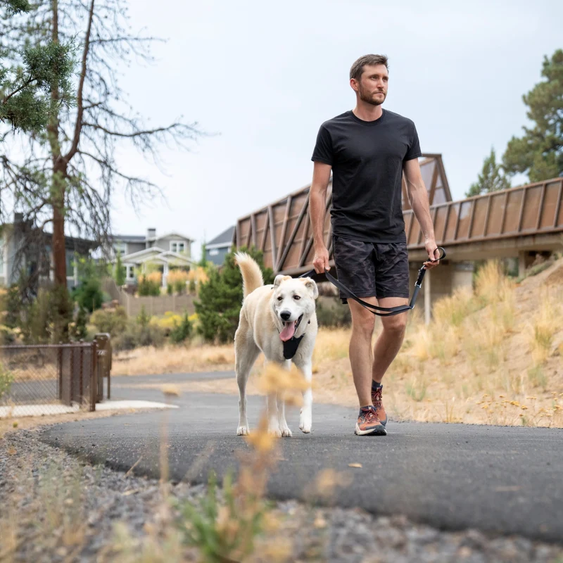 Ruffwear Switchbak Leash Hundeleine – Rutschfester Griff für perfekte Kontrolle bei Nässe, Regen & Schnee | Schulterleine
