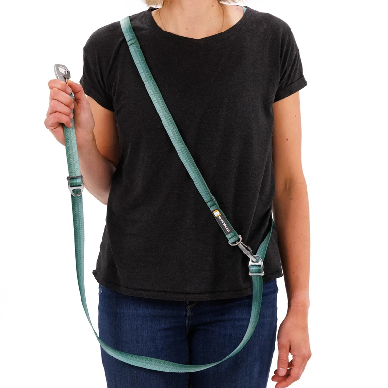 Ruffwear Switchbak Leash Hundeleine – Rutschfester Griff für perfekte Kontrolle bei Nässe, Regen & Schnee | Schulterleine