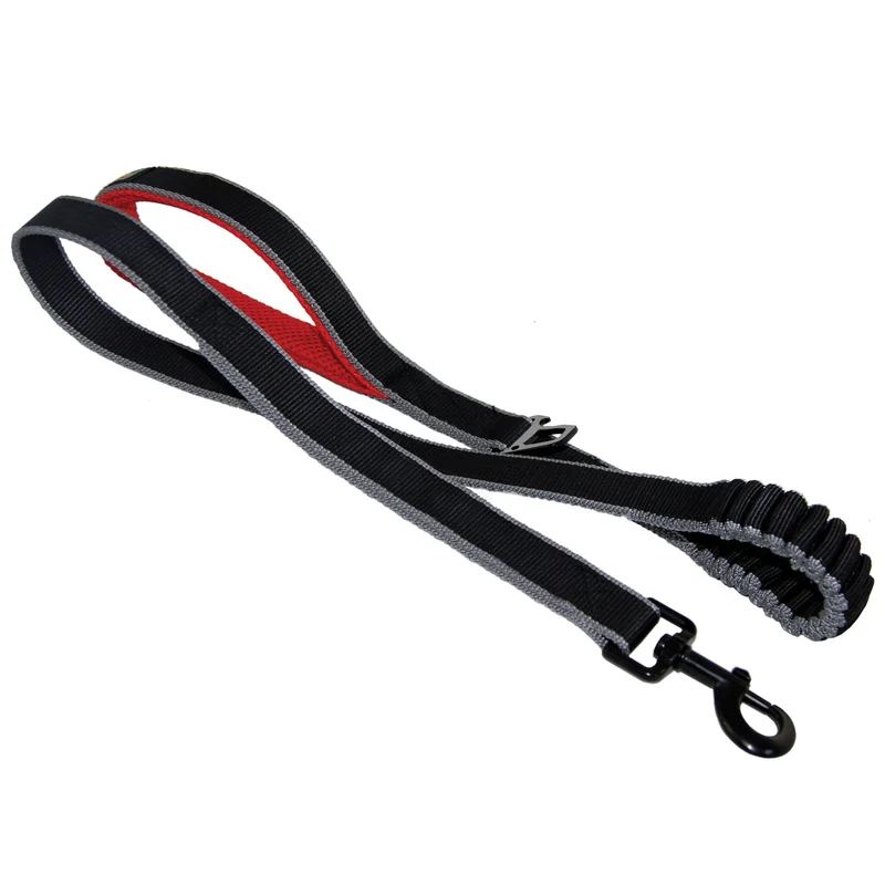 Kurgo Springback Leash – Stoßdämpfende Hundeleine mit Ruckabsorption für entspannte Spaziergänge ohne Ziehen