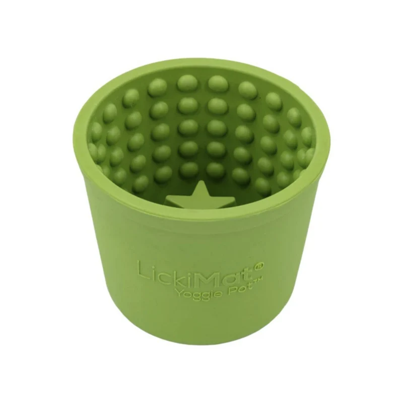 LickiMat Yoggie Pot – Anti-Schling Hundenapf für langsames Fressen & entspanntes Lecken