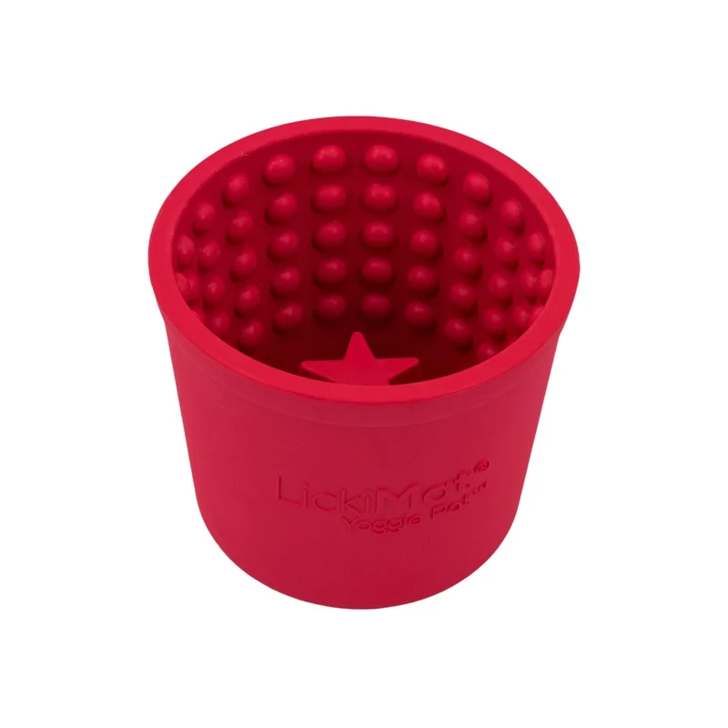 LickiMat Yoggie Pot – Anti-Schling Hundenapf für langsames Fressen & entspanntes Lecken