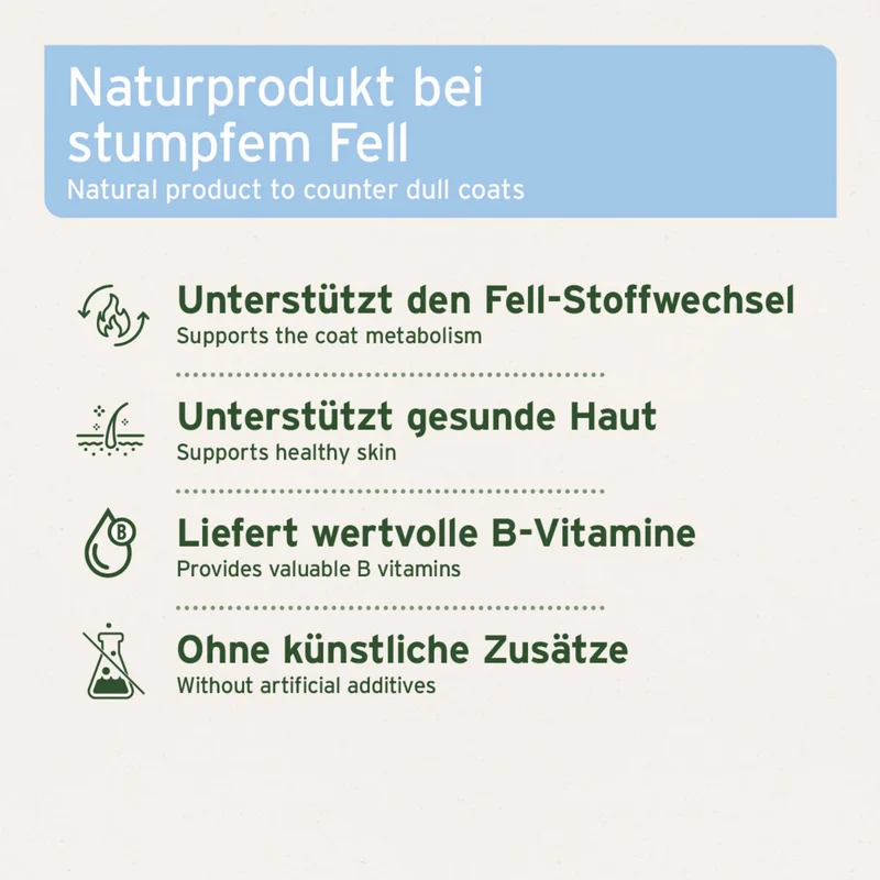 AniForte Bierhefe Pulver für Hunde – Natürliche Unterstützung für glänzendes Fell, gesunde Haut & starke Abwehrkräfte