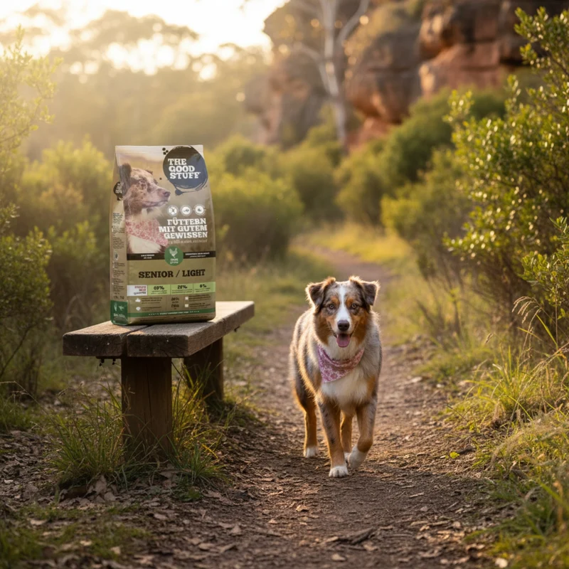 The Goodstuff Senior/Light Hundefutter mit Huhn – Gelenkunterstützung, Gewichtskontrolle & leichte Verdaulichkeit für ältere und übergewichtige Hunde