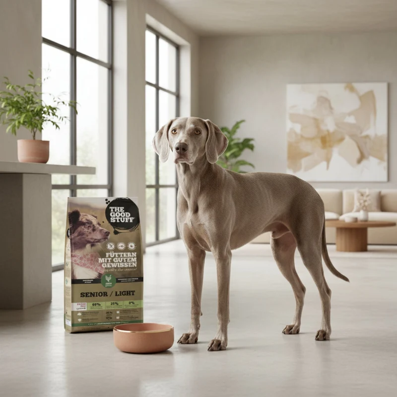 The Goodstuff Senior/Light Hundefutter mit Huhn – Gelenkunterstützung, Gewichtskontrolle & leichte Verdaulichkeit für ältere und übergewichtige Hunde