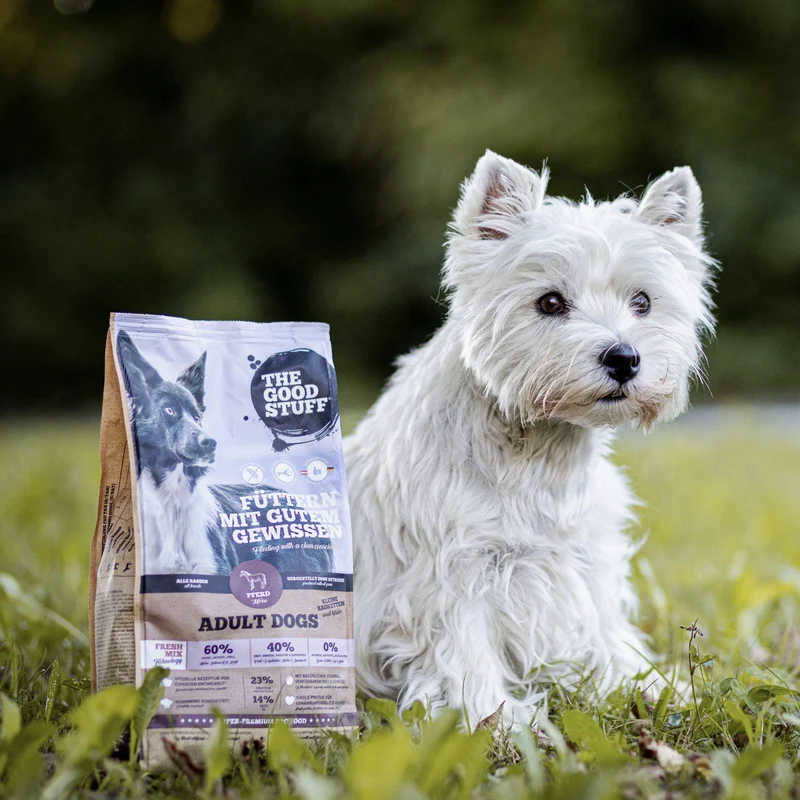 The Goodstuff Adult Minis Trockenfutter mit Pferdefleisch – Premium Hundefutter für kleine Rassen, hypoallergen & getreidefrei, leicht verdaulich