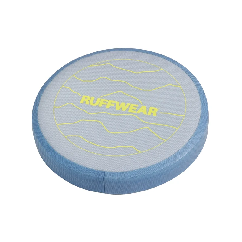 Ruffwear Camp Flyer – Premium Frisbee für Hunde, schwimmfähig, weich & robust für Apportier-Abenteuer am Wasser & Land