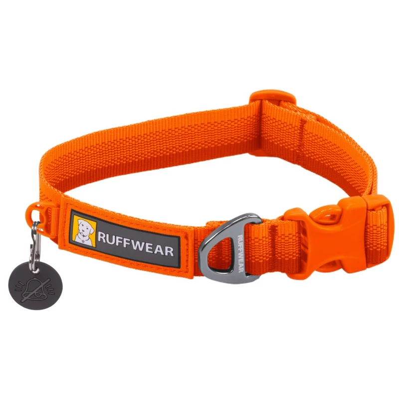 Ruffwear Front Range Collar – Verstellbares Premium-Hundehalsband für aktive Hunde mit gepolstertem Komfort und robuster Verarbeitung