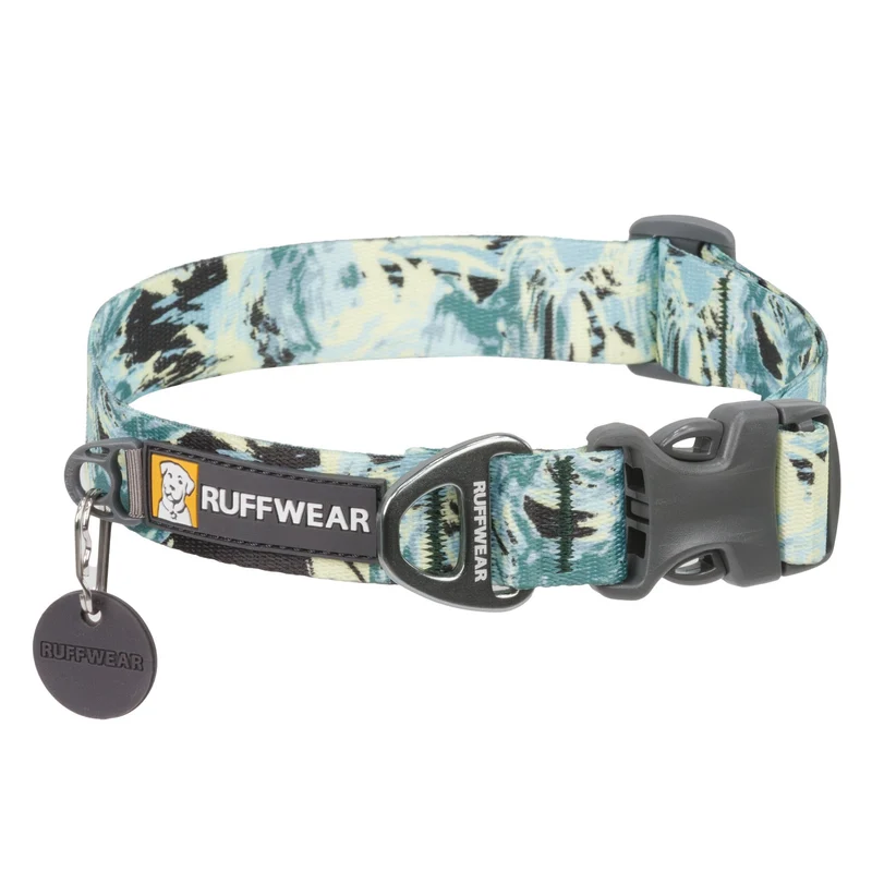 Ruffwear Front Range Collar – Verstellbares Premium-Hundehalsband für aktive Hunde mit gepolstertem Komfort und robuster Verarbeitung