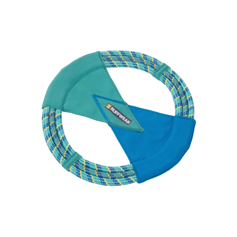 Ruffwear Pacific Ring – Schwimmfähiges Apportierspielzeug für Wasserspaß & Zahnschonendes Training