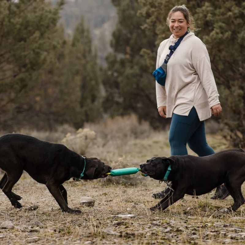 Ruffwear Pacific Loop – Robustes Hundespielzeug für Apportieren, Zerren & Wasserspaß | Langlebiger Wurfring für aktive Hunde