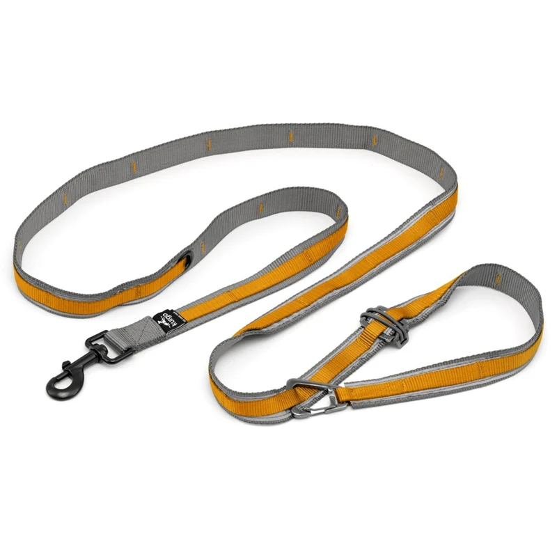 Kurgo Quantum Leash 6-in-1 Hundeleine – Vielseitige Premium-Leine für Training, Jogging & Freihandspaziergänge mit Hund