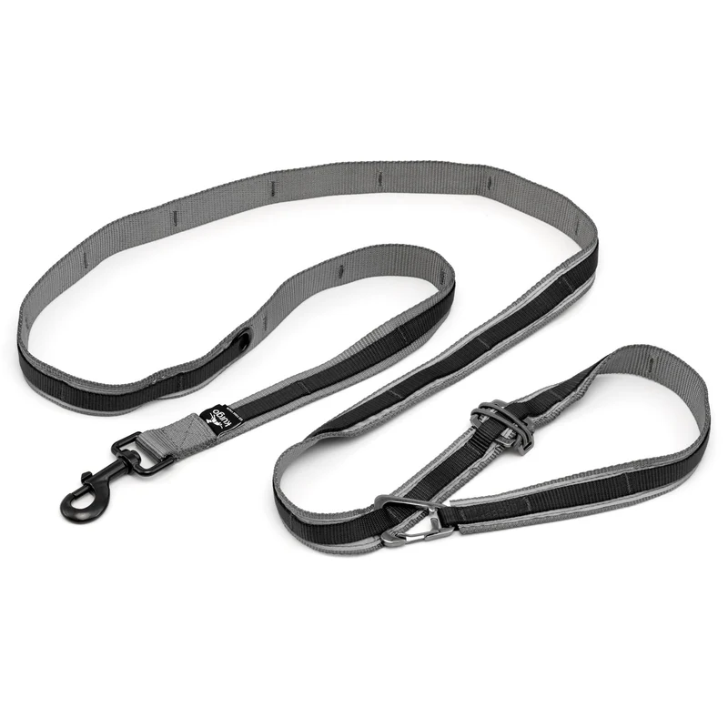 Kurgo Quantum Leash 6-in-1 Hundeleine – Vielseitige Premium-Leine für Training, Jogging & Freihandspaziergänge mit Hund