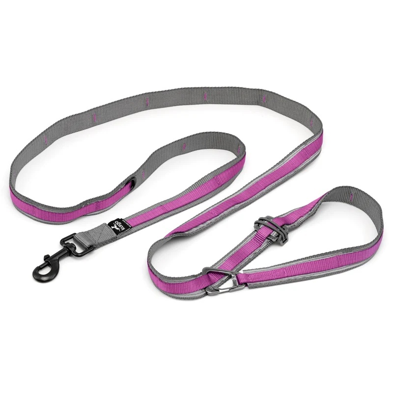 Kurgo Quantum Leash 6-in-1 Hundeleine – Vielseitige Premium-Leine für Training, Jogging & Freihandspaziergänge mit Hund