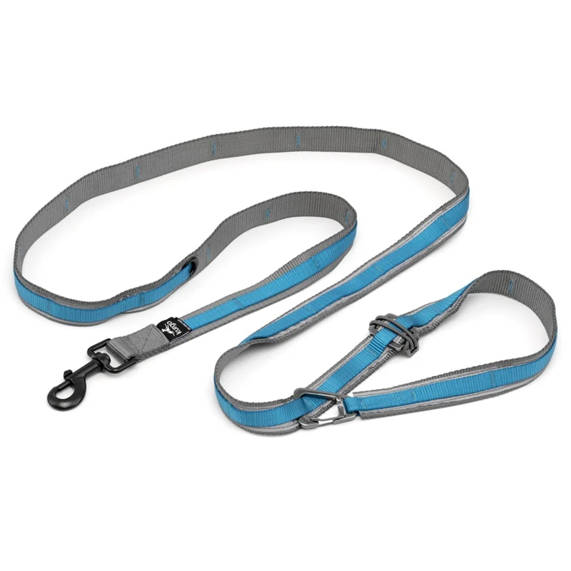 Kurgo Quantum Leash 6-in-1 Hundeleine – Vielseitige Premium-Leine für Training, Jogging & Freihandspaziergänge mit Hund