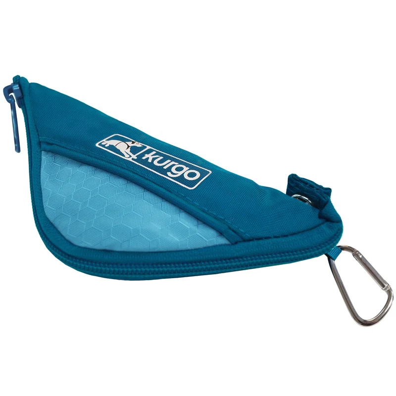 Kurgo Zippy Bowl – Faltbarer Hundenapf für unterwegs | Kompakt, Leicht & Auslaufsicher | Perfekt für Reisen, Wandern & Outdoor-Abenteuer