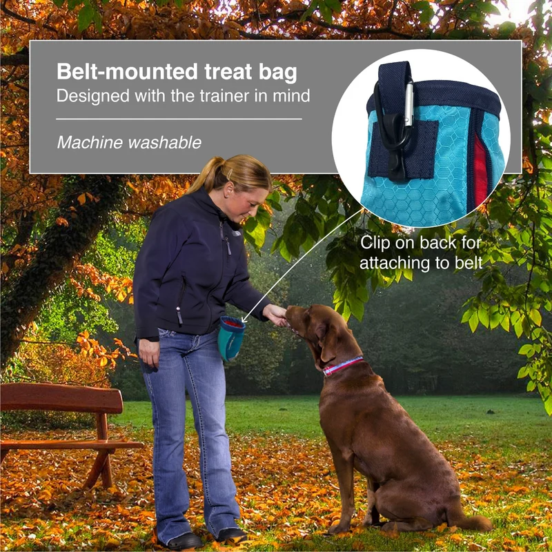 Kurgo Go Stuff It Leckerlibeutel – Praktische Belohnungstasche für effektives Hundetraining mit schnellem Zugriff und sicherem Verschluss