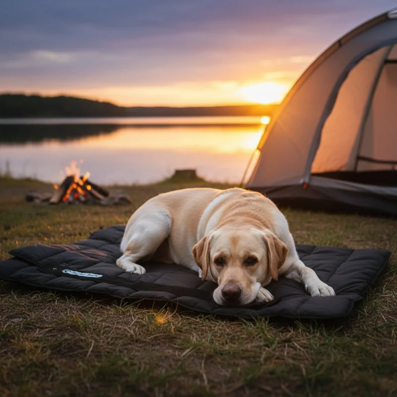 Doctor Bark Portable Hundedecke – Strapazierfähige, waschbare Reisedecke für Auto, Outdoor & unterwegs