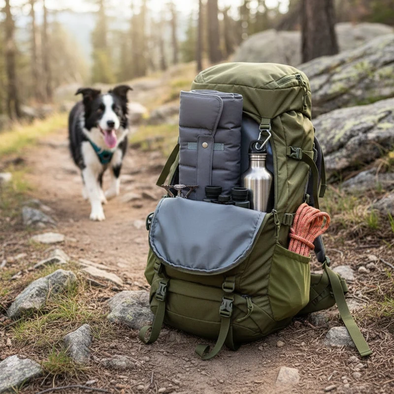 Doctor Bark Portable Hundedecke – Strapazierfähige, waschbare Reisedecke für Auto, Outdoor & unterwegs