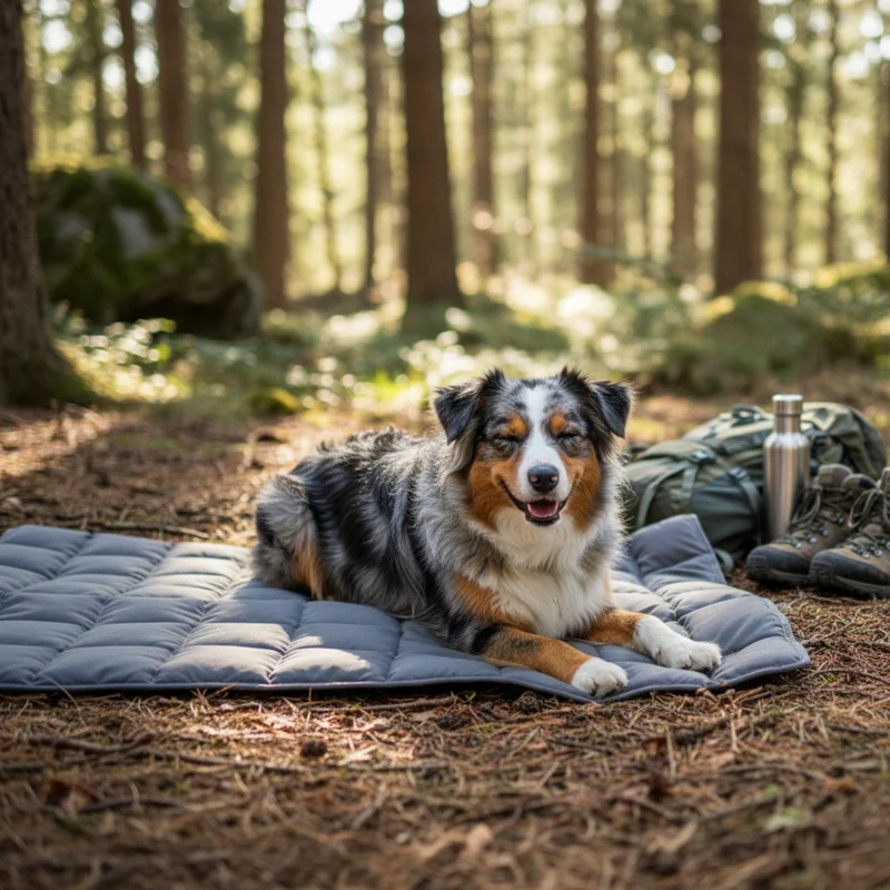 Doctor Bark Portable Hundedecke – Strapazierfähige, waschbare Reisedecke für Auto, Outdoor & unterwegs