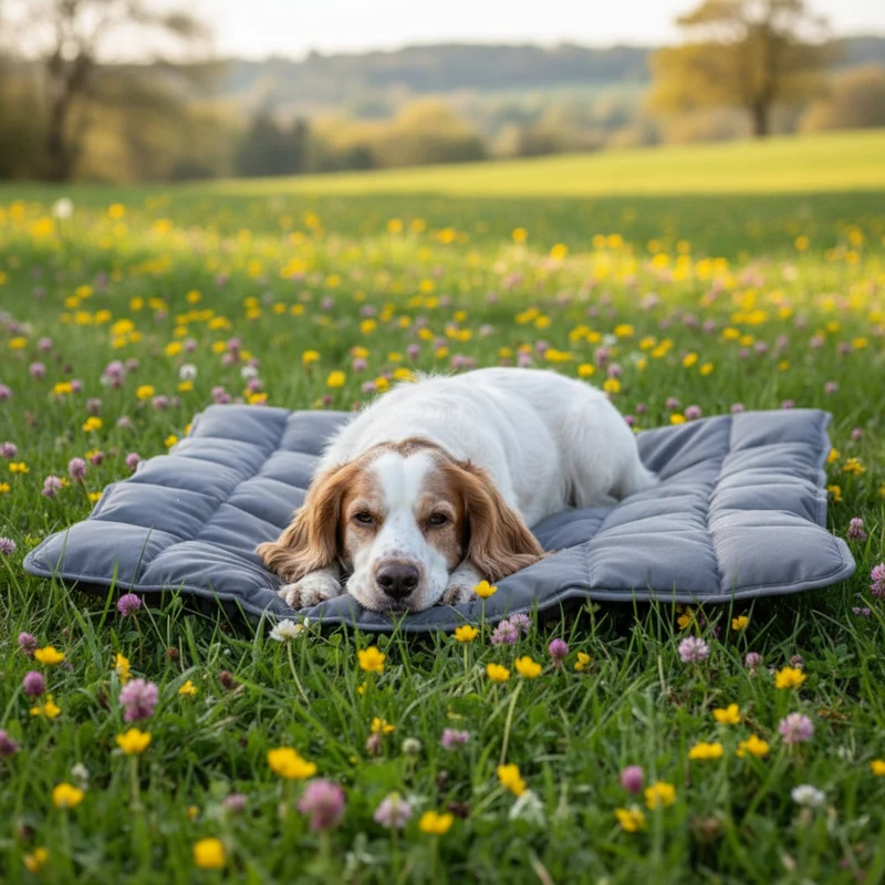 Doctor Bark Portable Hundedecke – Strapazierfähige, waschbare Reisedecke für Auto, Outdoor & unterwegs