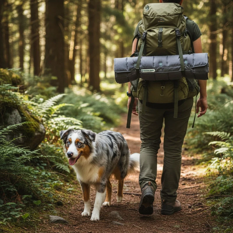Doctor Bark Portable Hundedecke – Strapazierfähige, waschbare Reisedecke für Auto, Outdoor & unterwegs