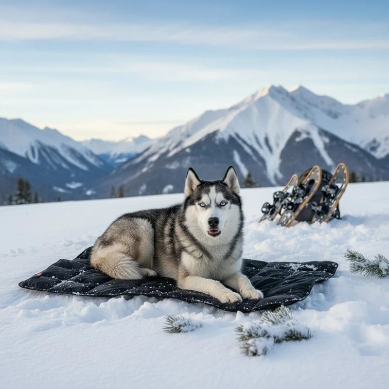 Doctor Bark Portable Hundedecke – Strapazierfähige, waschbare Reisedecke für Auto, Outdoor & unterwegs