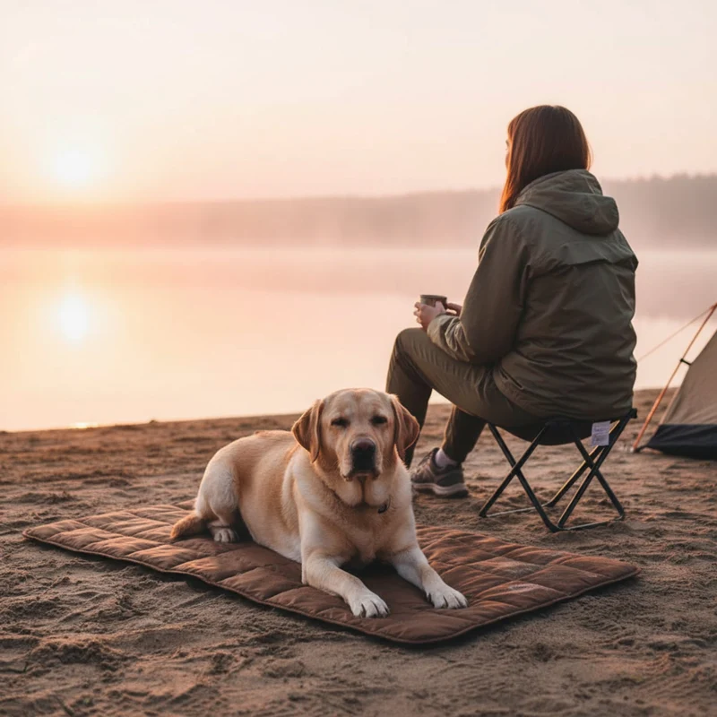 Doctor Bark Portable Hundedecke – Strapazierfähige, waschbare Reisedecke für Auto, Outdoor & unterwegs