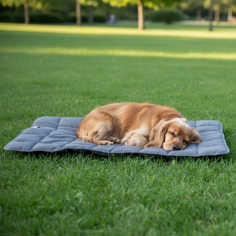 Doctor Bark Portable Hundedecke – Strapazierfähige, waschbare Reisedecke für Auto, Outdoor & unterwegs