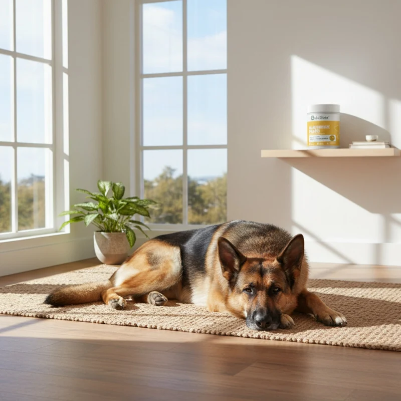 AniForte Ulmenrinde Pulver für Hunde – Natürliche Magen-Darm-Beruhigung bei Verdauungsproblemen, Durchfall & empfindlichem Magen
