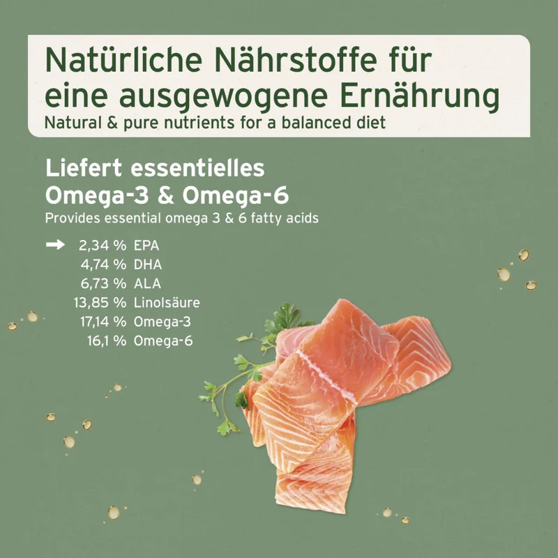 AniForte Lachsöl für Hunde – 100% Reines Norwegisches Lachsöl mit Omega-3 für Glänzendes Fell, Gesunde Haut & Starke Gelenke