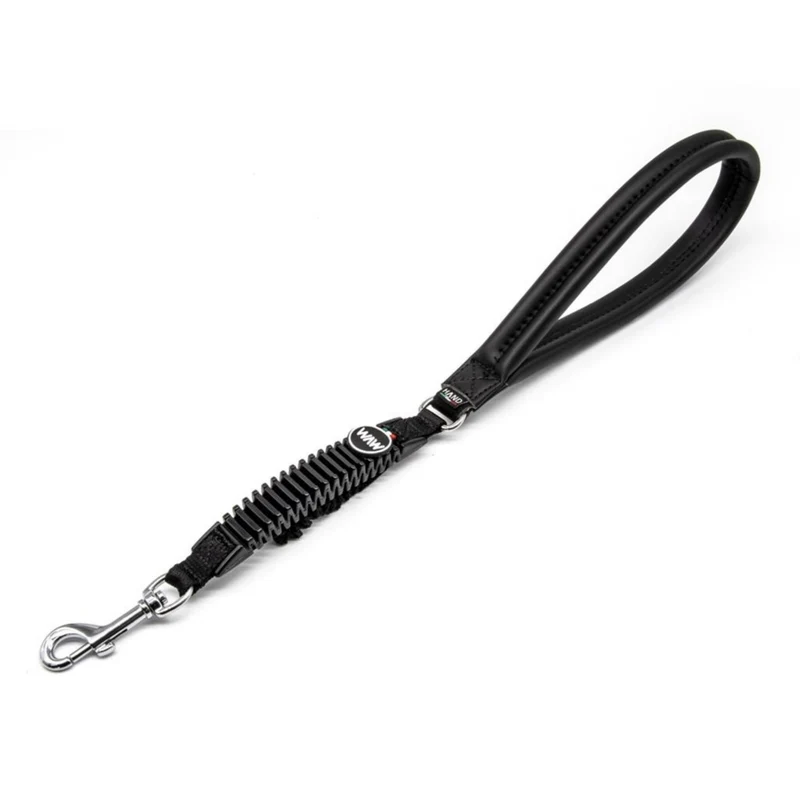 WAW HAND Easy Dog Walk Ruckdämpfer-Leine mit Griff – Gelenkschonend für Hund & Halter, Patentiertes Stoßdämpfer-System gegen Ziehen