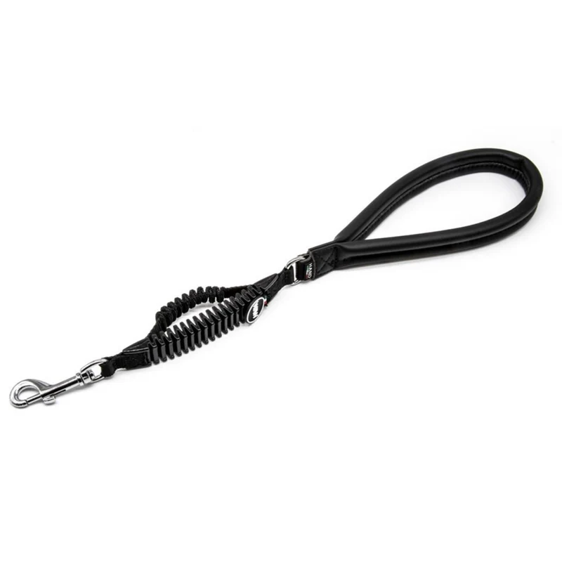 WAW HAND Easy Dog Walk Ruckdämpfer-Leine mit Griff – Gelenkschonend für Hund & Halter, Patentiertes Stoßdämpfer-System gegen Ziehen