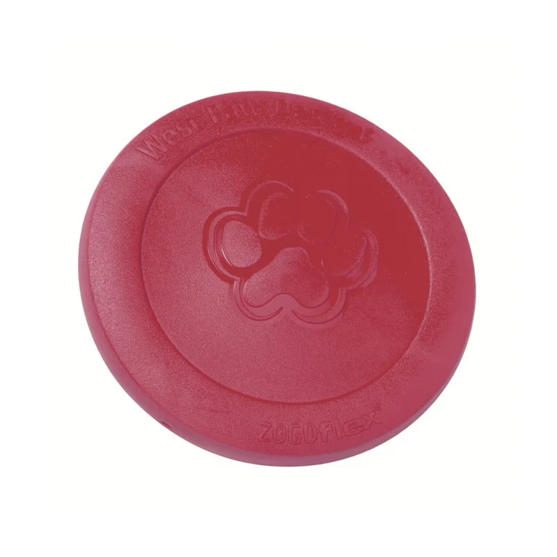 West Paw Zogoflex Zisc – Robustes Frisbee für aktive Hunde, schwimmfähig & flexibel
