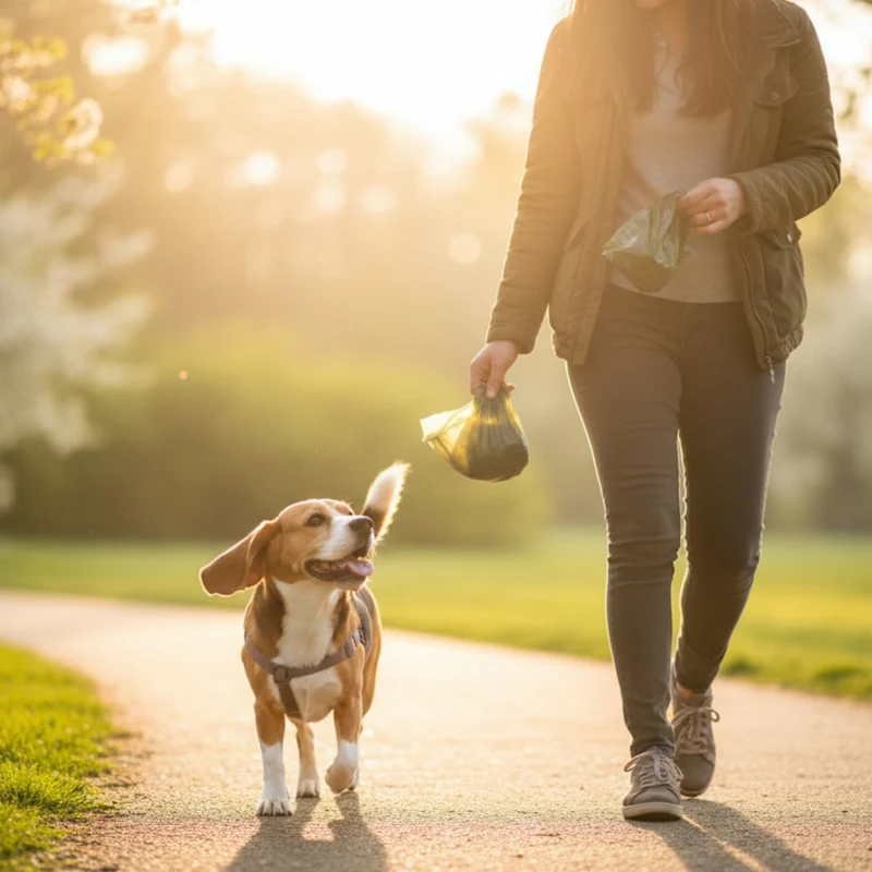 PoopyGo Hundekotbeutel – Extra dick, reißfest & auslaufsicher mit Lavendelduft für stressfreies Gassi gehen