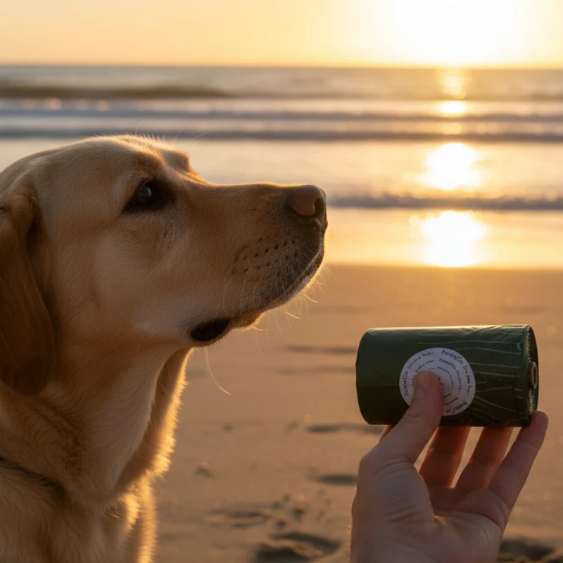 PoopyGo Hundekotbeutel – Extra dick, reißfest & auslaufsicher mit Lavendelduft für stressfreies Gassi gehen