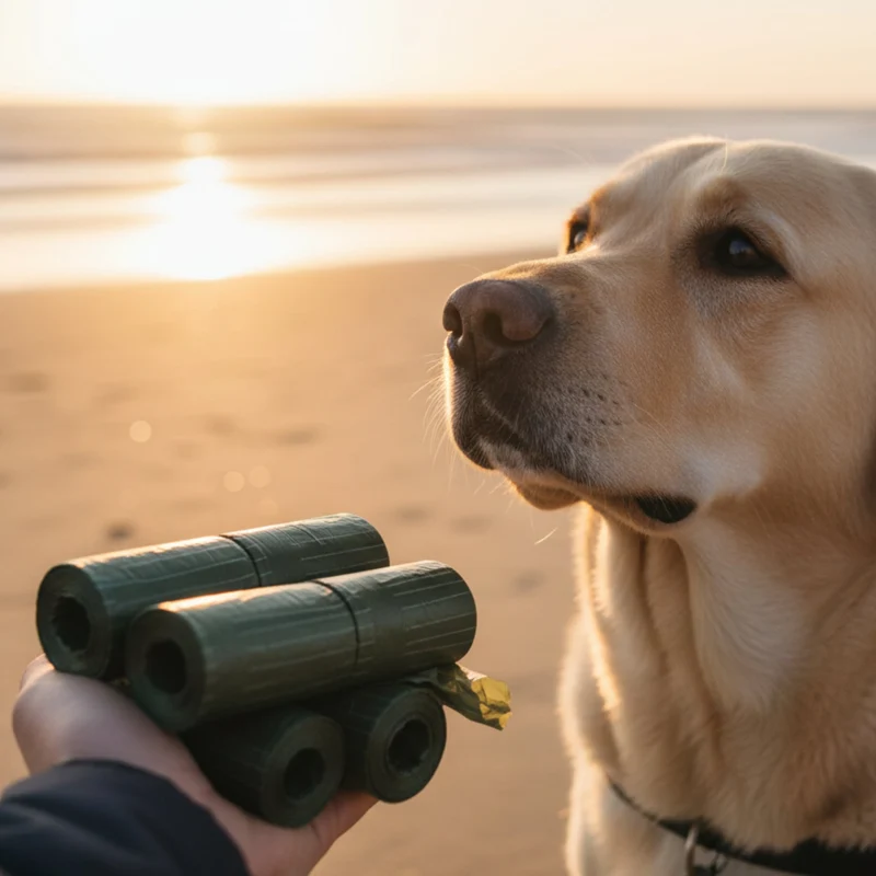 PoopyGo Hundekotbeutel – Extra dick, reißfest & auslaufsicher mit Lavendelduft für stressfreies Gassi gehen