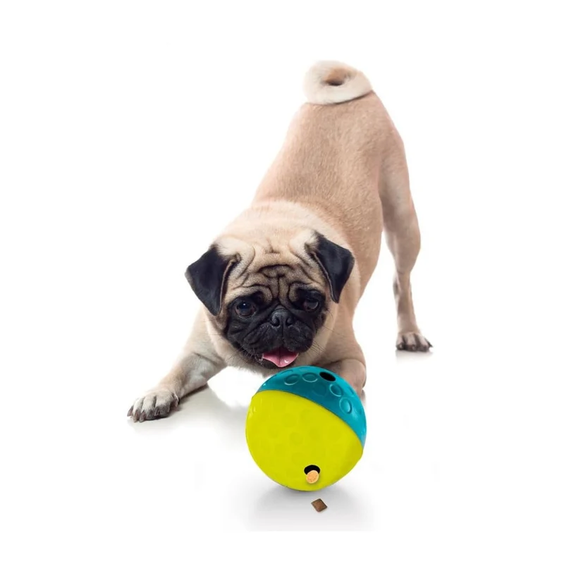 Nina Ottosson Treat Tumble Ball – Intelligenzspielzeug gegen Langeweile & Unterforderung – Level 1