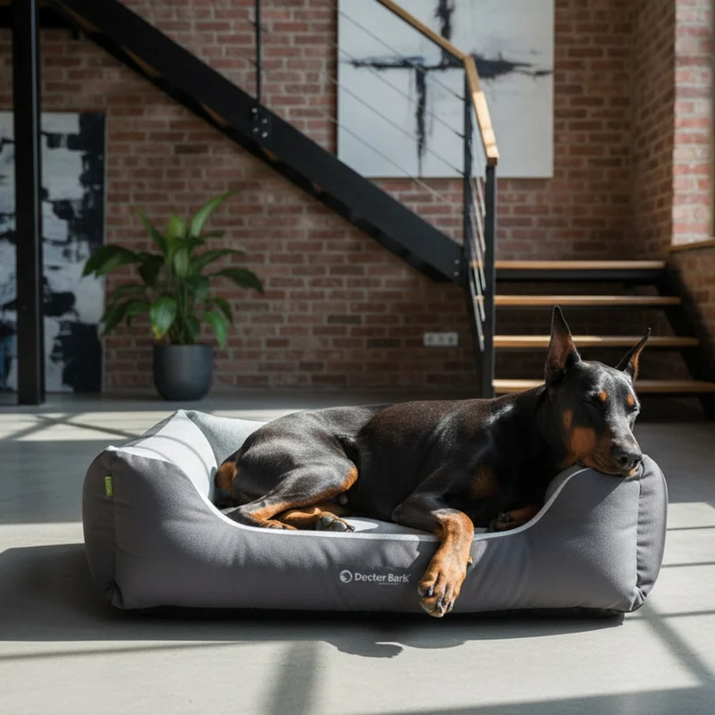 Doctor Bark Ergonomisches Hundebett – Höchster Komfort für gesunden Schlaf, Gelenkschonung & hochwertige Premium-Materialien