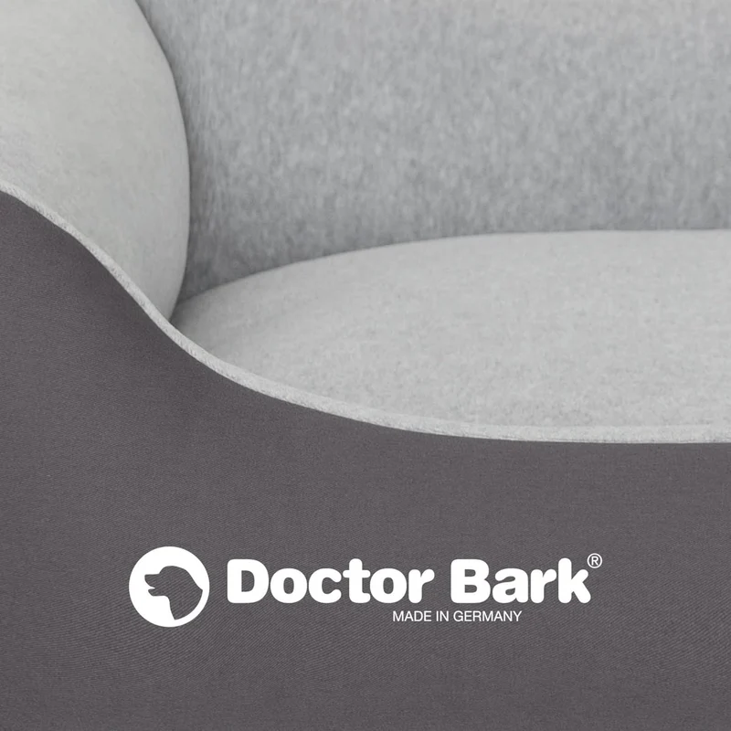 Doctor Bark Ergonomisches Hundebett – Höchster Komfort für gesunden Schlaf, Gelenkschonung & hochwertige Premium-Materialien