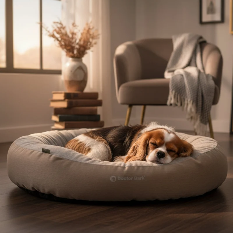 Doctor Bark Ergonomisches Hundenest – Hundebett gegen Gelenkschmerzen & für erholsamen Schlaf