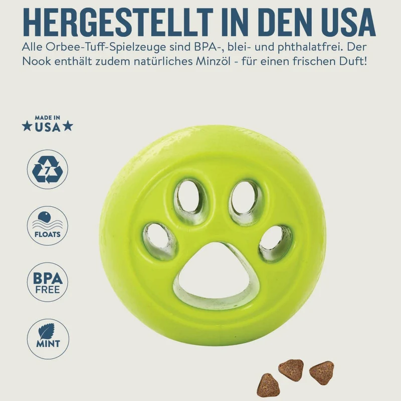 Planet Dog Orbee-Tuff Nook – Robustes Kauspielzeug für starke Kauer & Zahnpflege