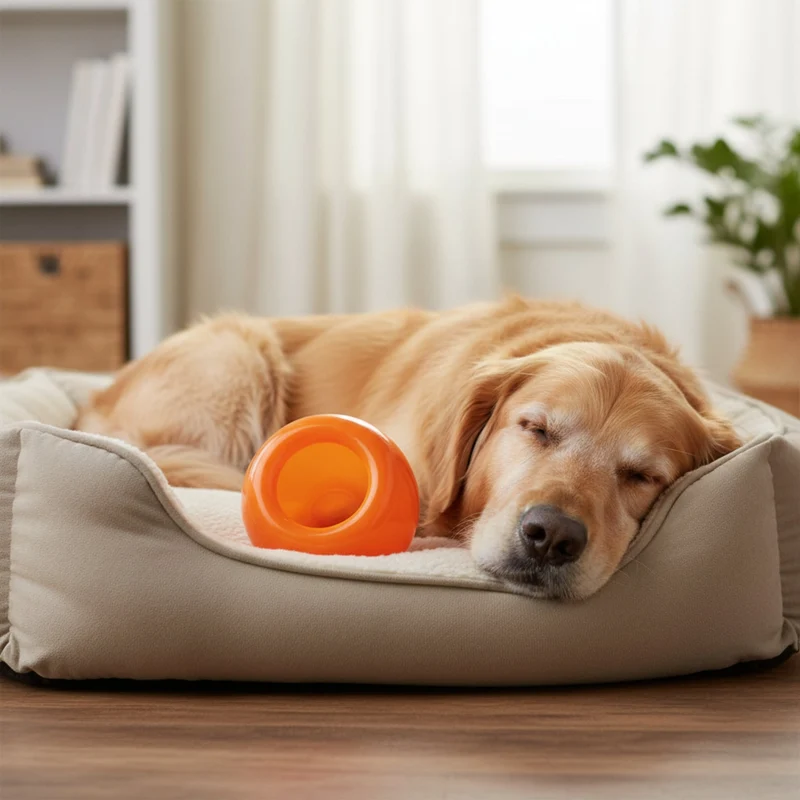 Planet Dog Orbee-Tuff Snoop Intelligenzspielzeug – Interaktiver Leckerli-Spender gegen Langeweile & für mentale Auslastung