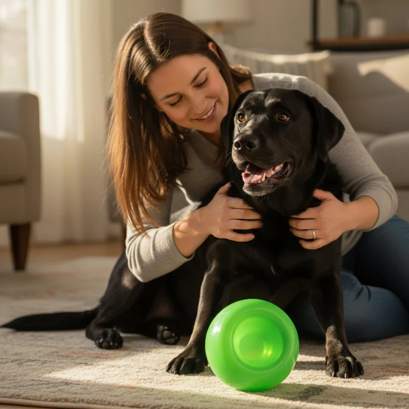 Planet Dog Orbee-Tuff Snoop Intelligenzspielzeug – Interaktiver Leckerli-Spender gegen Langeweile & für mentale Auslastung
