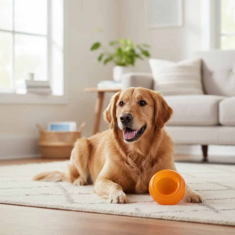 Planet Dog Orbee-Tuff Snoop Intelligenzspielzeug – Interaktiver Leckerli-Spender gegen Langeweile & für mentale Auslastung