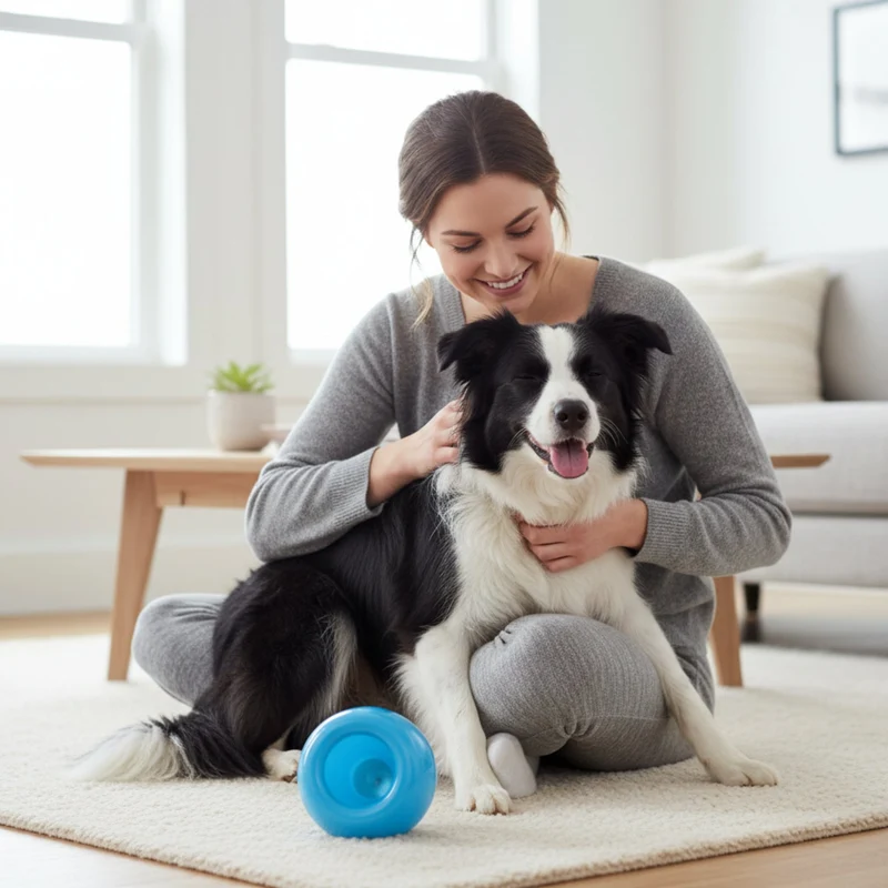 Planet Dog Orbee-Tuff Snoop Intelligenzspielzeug – Interaktiver Leckerli-Spender gegen Langeweile & für mentale Auslastung