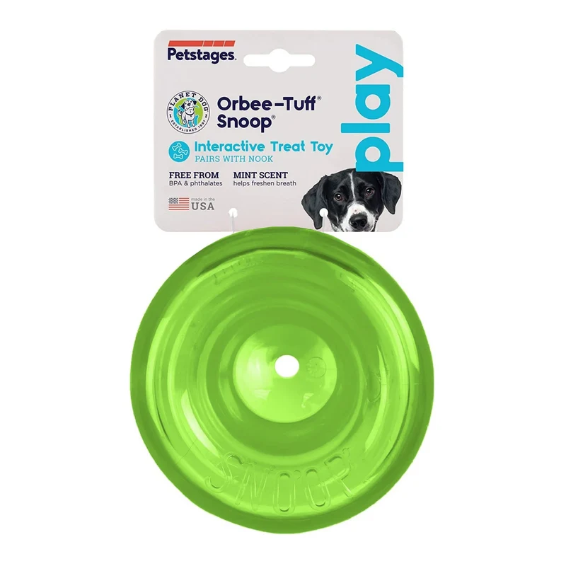 Planet Dog Orbee-Tuff Snoop Intelligenzspielzeug – Interaktiver Leckerli-Spender gegen Langeweile & für mentale Auslastung