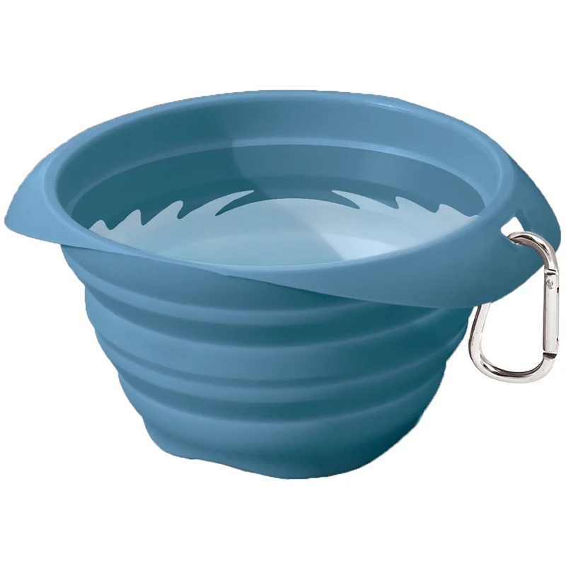 Kurgo Collaps-A-Bowl – Faltbarer Hundenapf für unterwegs, Reisen & Outdoor-Abenteuer