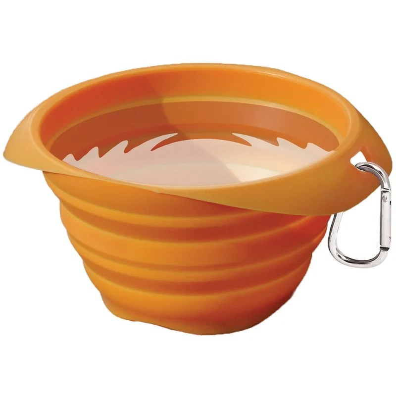 Kurgo Collaps-A-Bowl – Faltbarer Hundenapf für unterwegs, Reisen & Outdoor-Abenteuer