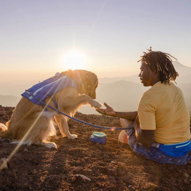 Ruffwear Trail Runner Bowl – Ultraleichter faltbarer Hundenapf für Wanderungen, Camping & Reisen – Platzsparend & robust für aktive Hunde